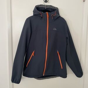 LL Bean Softshell Fleece Jacket, Women’s Med